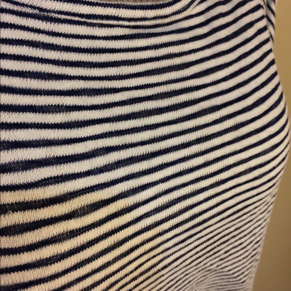 🌟 3 for $15 Deal! 🌟Jones New York striped blouse Large - Picture 3 of 4